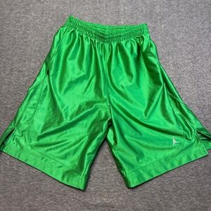 Vintage Jordan Basketball Shorts Men Large Green Mesh Athletic 90s